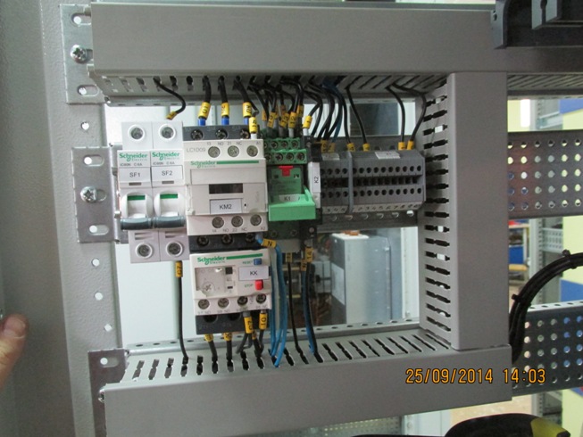 Electric driver control system of sugar mill technological machines